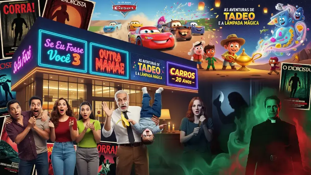 Cinemas de Campinas recebem estreias de comédia, terror e animação