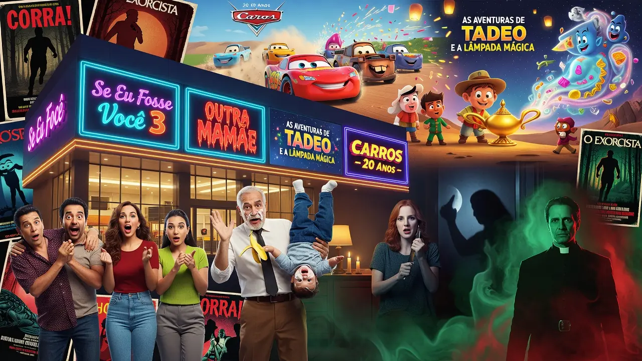Cinemas de Campinas recebem estreias de comédia, terror e animação