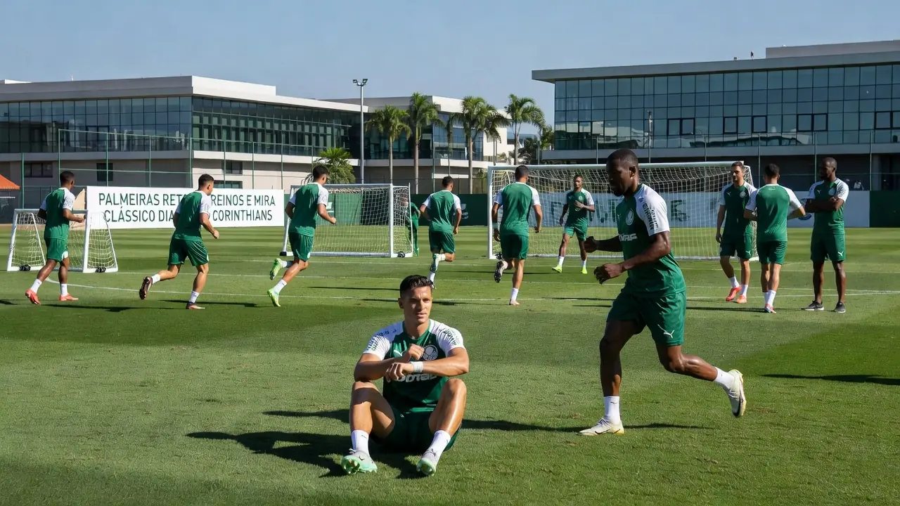 Palmeiras Retoma Treinos e Mira Clássico Diante do Corinthians