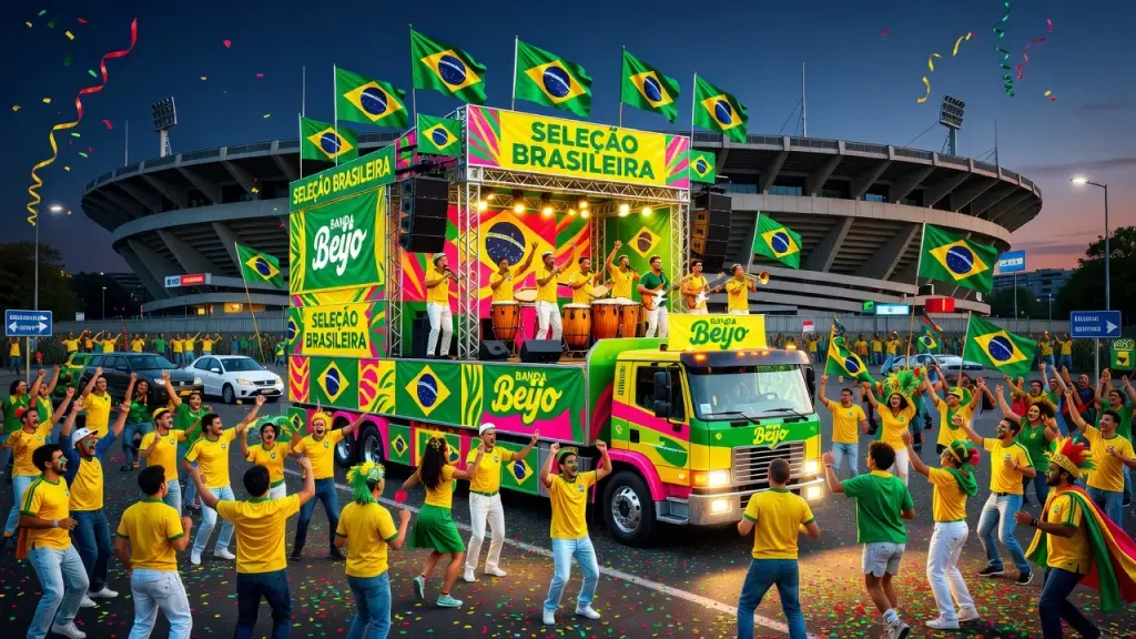 Trio Elétrico Brasileiro Levou o Carnaval à Copa de 1990